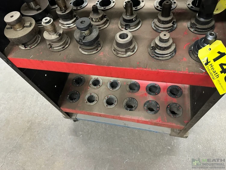 Used _UNKNOWN_ (6) CAT 40 TOOL HOLDERS CAT Holders Illinois US | Heath Industrial Auction Services #1419930