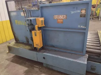 20,000 LBS X 54" X 36" BRANER COIL UPENDER. STOCK # 0435126