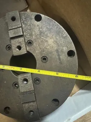 USED SET OF 3 CNC LATHE CHUCKS