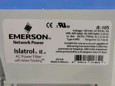 USED EMERSON IE-105