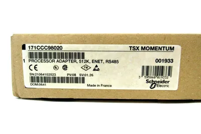 NEW SEALED SCHNEIDER ELECTRIC 171-CCC-980-20 PROCESSOR ADAPTER 171CCC98020