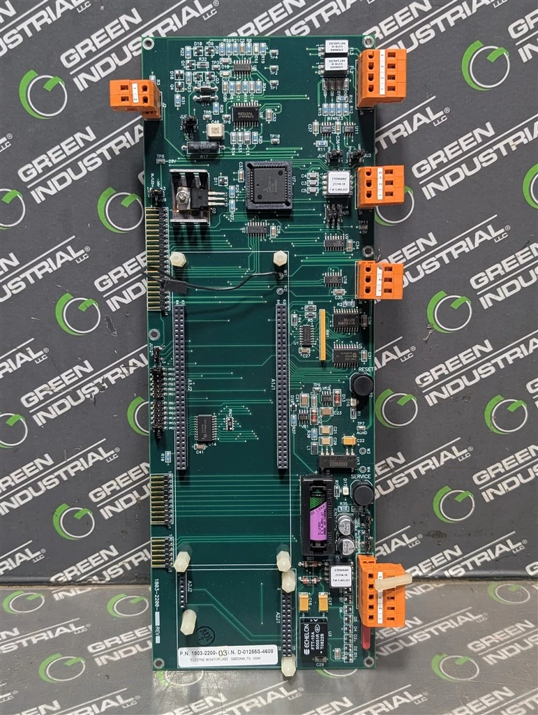 Teledyne Monitor Labs 1803-2200-03 Motherboard 1803-2201-01 Rev X1 Used