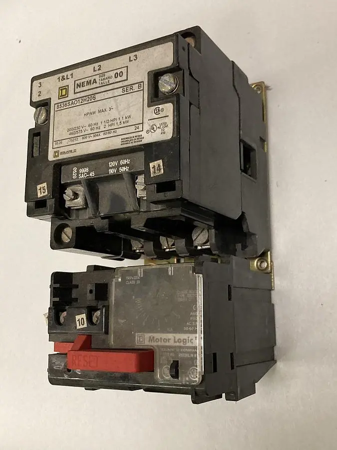 Used SQUARE D 8536SAO12H20S Industrial Controls Ohio US | Surplus Asset Holdings #1237624