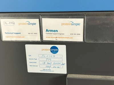 ProteinSimple Sally Sue simple western automated protein analyzer