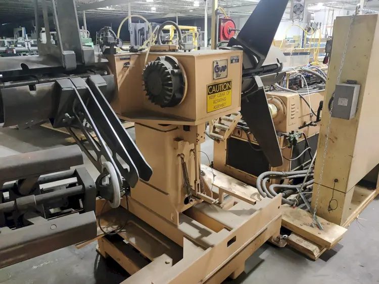 Used CWP 3RD-18 DOUBLE END Uncoilers Ohio US | Yoder Brothers machinery #218178
