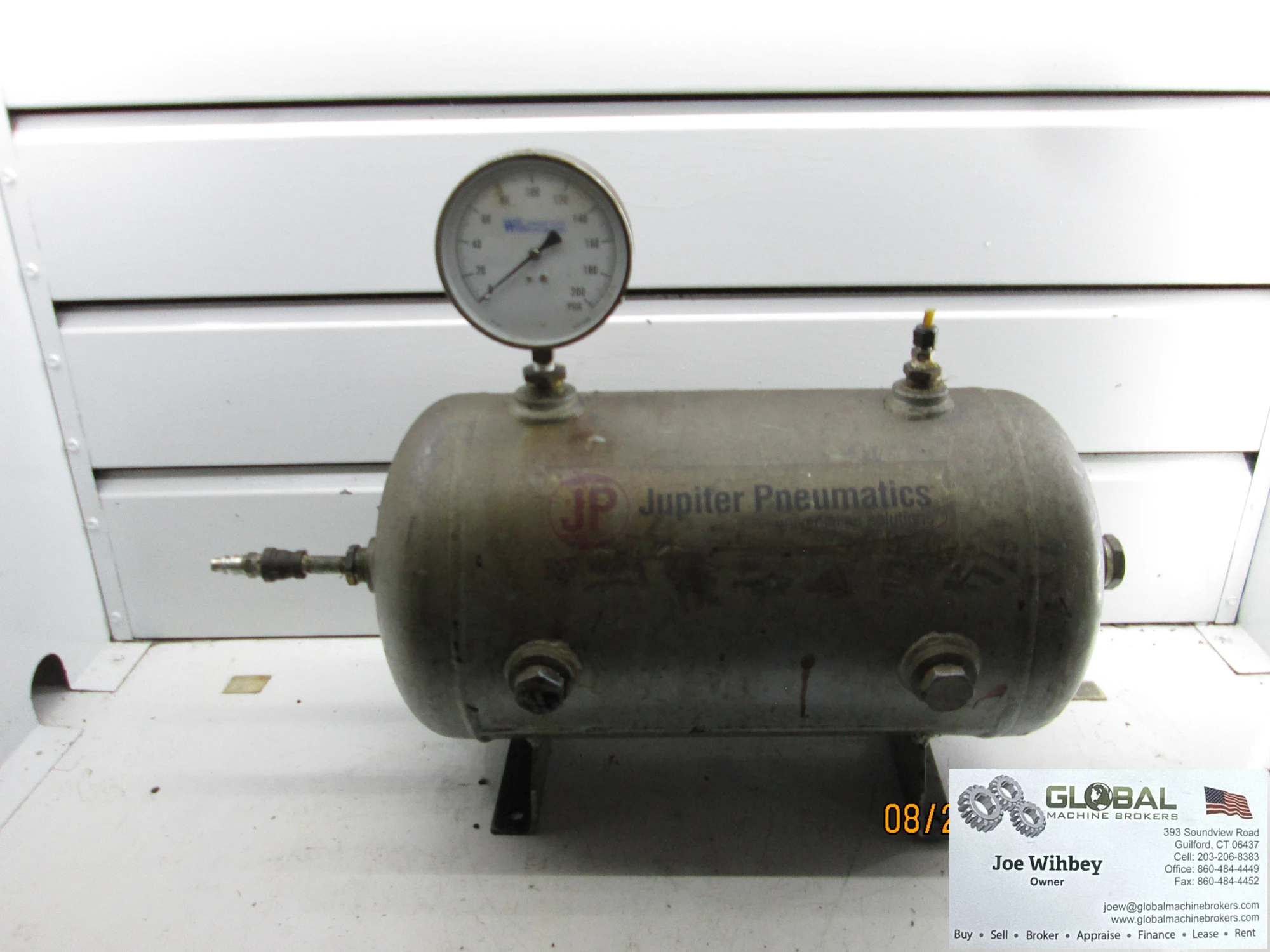 Jupiter Pneumatics Air Compressor Tank 210 psi max