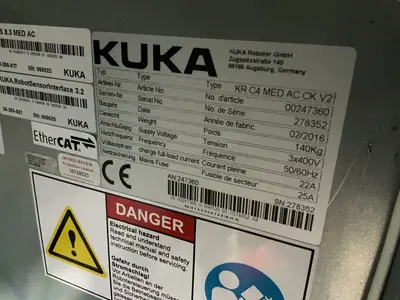 Used 2016 KUKA KR300 R2500 ULTRA MED AC CK Robots Ohio US | HGR 24 #1548047