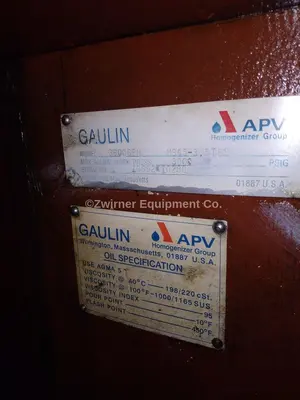 APV Gaulin Model MS45- 3.5 TBS, Stainless Steel Homogenizer