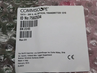 Used COMMSCOPE _UNKNOWN_ Network Cards | OCO Industrial #1620389
