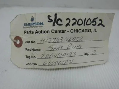 CVS Controls 1U274346052 Series DBAQ  2" Control Valve Seat Ring