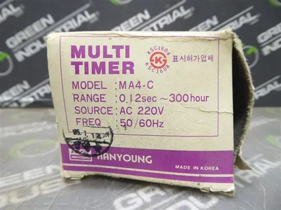 Hanyoung M4A-C Multi Timer 0.12 sec ~ 300 hour New