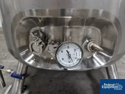 USED Precision 200 Liter Precision Stainless Reactor, 316L S/S, 45/100#