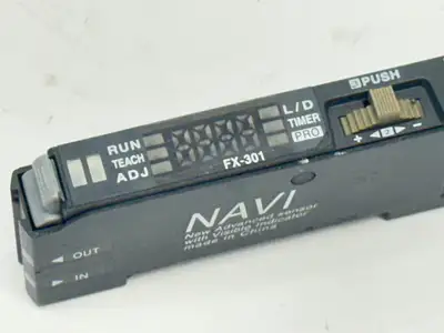 FX-301 | Sunx  Navi Fiber Sensor MISSING COVER - Used