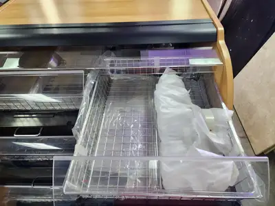 New | in-Stock Structural New Structural Encore HVB38SS Bakery Doughnut Display Case Merchandiser - 120V Food Displays Illinois US | Falcon Restaurant Supply #1376535