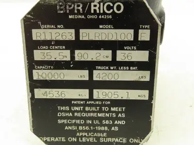 Char-Lynn Eaton 211-1008-002 Hydraulic Power Steering Pump Off Rico PLR-DD-100