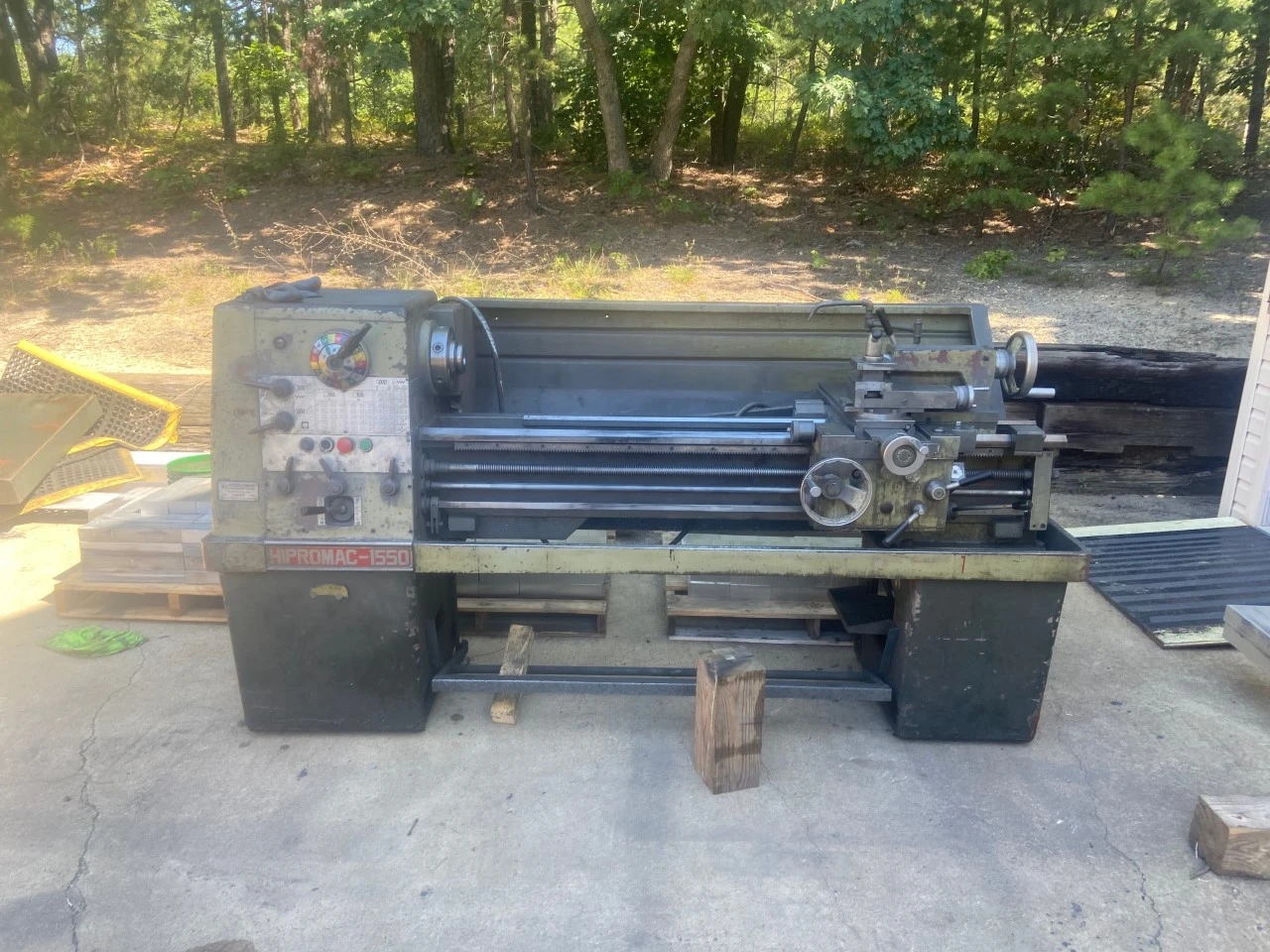 Hipromac 1550 Manual Engine Lathe