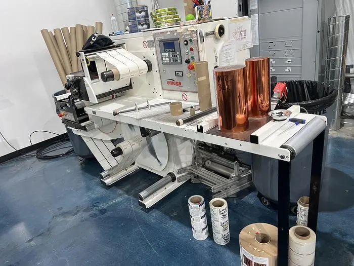 Used ABG OMEGA Winders & Rewinders (Paper) Missouri US | J&J Converting Machinery #440409