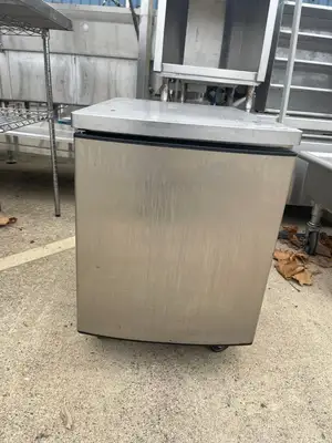 Used Taylor Used Taylor C706 - C709 Ice Cream Machine Stainless Cart with Door and Casters - SS278 Food, Restaurant, & Bakery Parts & Accessories Illinois US | Falcon Restaurant Supply #1375819