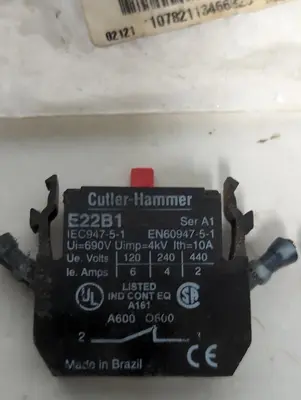 Used CUTLER-HAMMER E22B2 Contact Blocks Ohio US | Surplus Asset Holdings #1763173