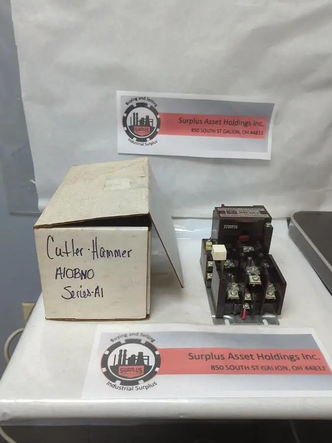 Used CUTLER-HAMMER A10BN0 Miscellaneous Equipment (Electrical & Power) | Surplus Asset Holdings #1202865