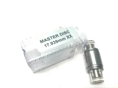 USED MAHR STEEL XX MASTER DISC 17.939MM