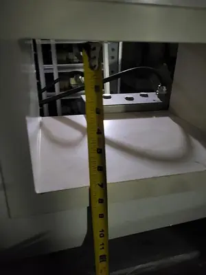 7" tall 13.5" wide safeline metal detector