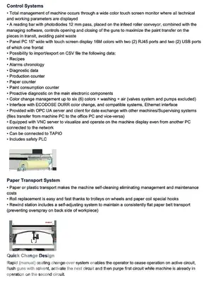Used 2023 MAKOR NEXT-ONE 1300 OSCILLATING SPRAYER SYSTEM Woodworking Complete Operations North Carolina US | CAROLINA MACHINERY SALES #1463600