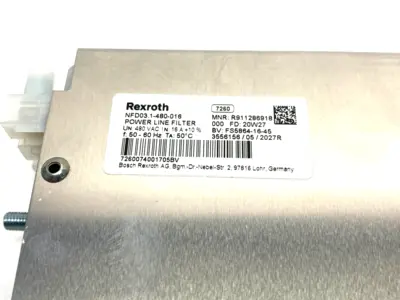 USED REXROTH POWER LINE FILTER