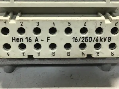 USED HARTING HAN16A-F