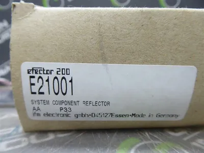 efector 200 E21001 System component Reflector and Mounting Kit New