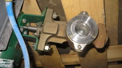 Fisher 1 1/2" V200 V-Ball Control Valve