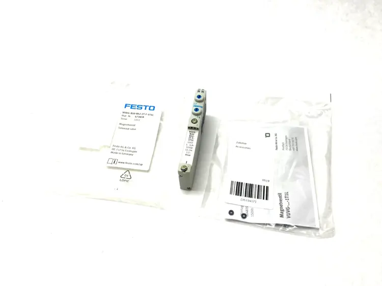 Used FESTO SOLENOID VALVE, 5/2 BISTABLE Solenoid Valves | Maverick Industrial Sales #1110169