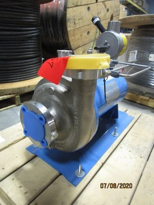 TEIKOU USA INC. Chempump G Series Stainless Steel Sealless Leakproof Canned Motor Pump, Size 1-3/4" x 2" UNUSED