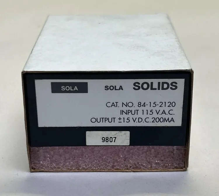 Used SOLA 84-15-2120 Miscellaneous Equipment (Electrical & Power) | Surplus Asset Holdings #1197300