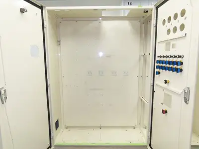 3 Door Freestanding Electrical Enclosure 1900x2300x500mm 75x90x20"