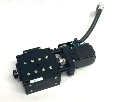 Used Suruga Seiki 1-Axis Motorized Goniometer Stage Module, φ60mm Stage Linear Actuators Michigan US | Maverick Industrial Sales #1394303