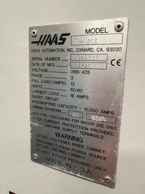 USED HAAS TM-2