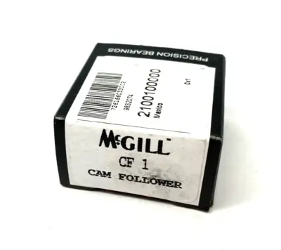 New | in-Stock McGill Crowned & Flat Cam Follower, 1" Diameter, 0.625" Width CF 1 Bearings Michigan US | Maverick Industrial Sales #1401532