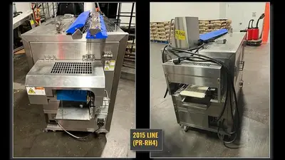 USED 2015 RHEON TWIN DIVIDERS MD.# VX212 & PUNCH ROUNDERS MD.# PR101
