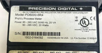 USED PRECISION DIGITAL PD6000-6R4