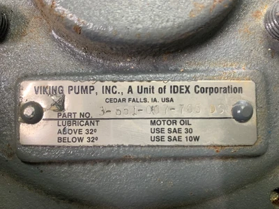 Viking Inline Gear Reducer 3-551-007-765-DS, Ratio 7.65