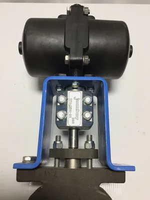 Jamesbury 815L-11-2236-TT C MOD Wafer-Sphere Butterfly Valve Size 4