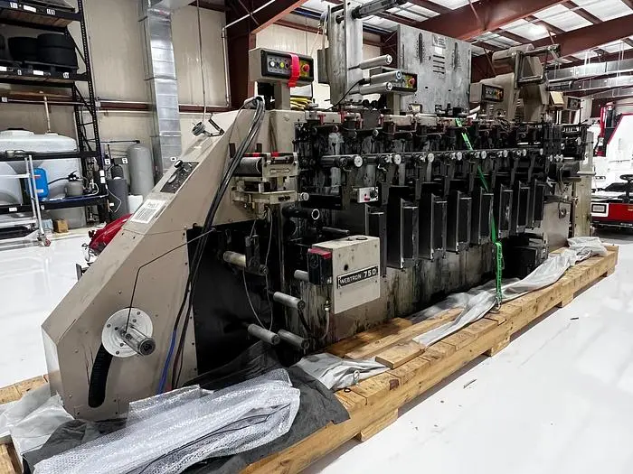 Used WEBTRON 750 Flexo Printing Presses | J&J Converting Machinery #440452