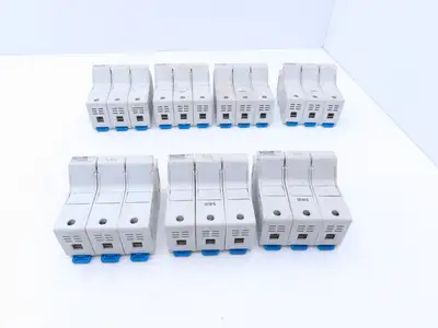 Ferraz-Shawmut US3J3 UltraSafe Fuse Holder 3 Pole 30A 600V Lot Of 7