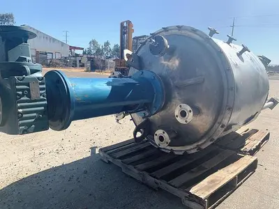 Tank, 300 Gallon, S/st, Jkt, Agit, Insul, DT/DB #S743955