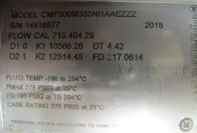 USED Micromotion CMF300 M355NRAAEZZZ