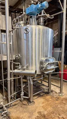DYM 10bbl 4-vessel Electric Brewhouse w/direct fire firebox
