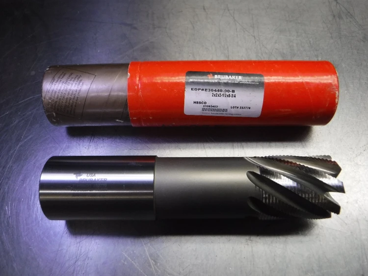New | in-Stock BRUBAKER TOOL _UNKNOWN_ HSS/Cobalt Endmills Michigan US | Superior Machine & Tool Inc #212572