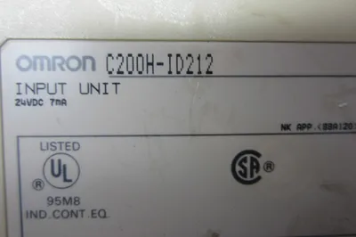 5 OMRON C200H-ID212 INPUT MODULE C200HID212