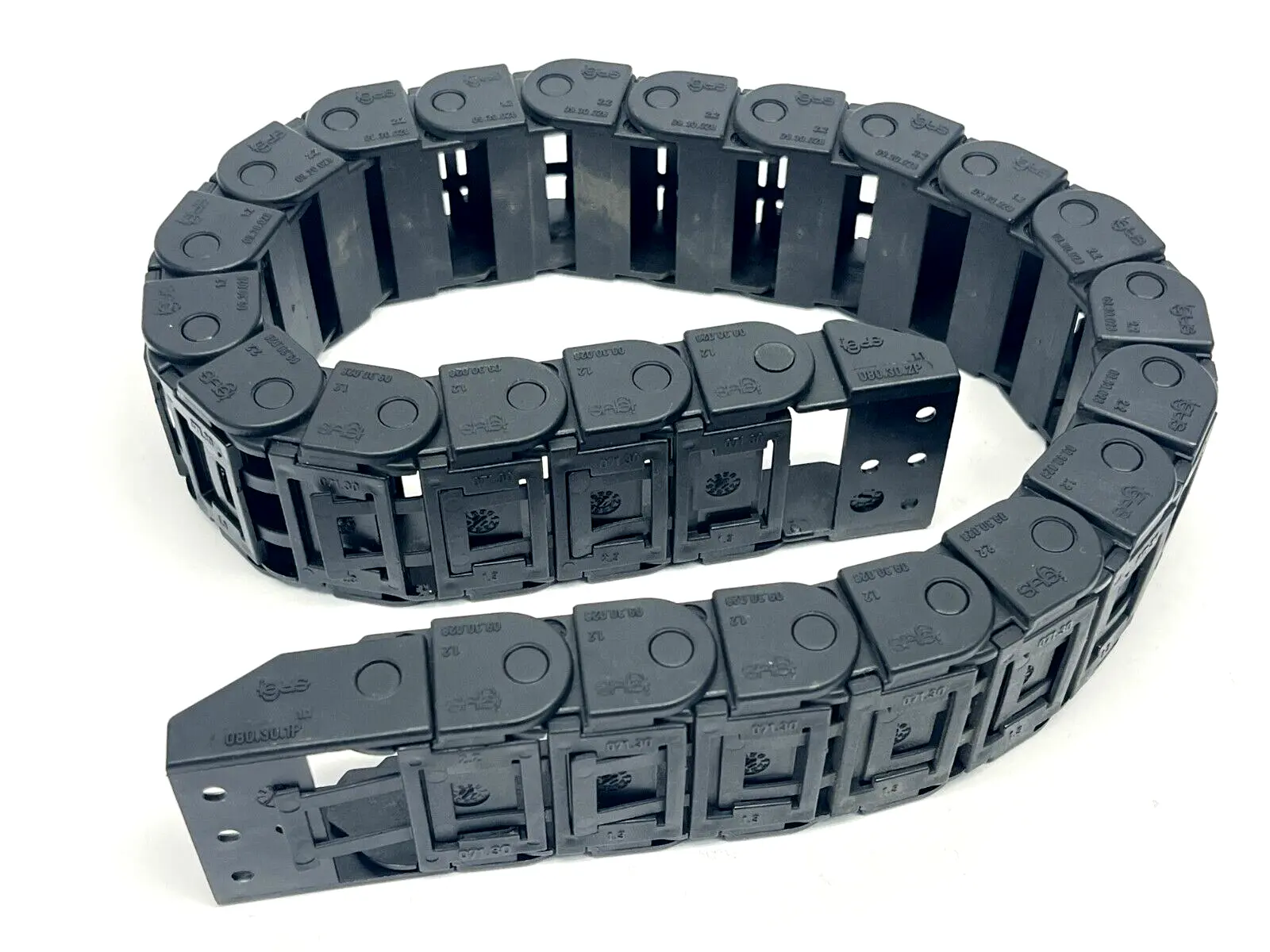 09.30.028 | Igus  Energy Chain 24 LINKS w/ 080.30.1P 080.30.2P - Used